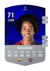 Carlos Alberto Sánchez CONMEBOL Sudamericana 71 Overall Rating