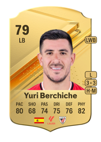 Yuri Berchiche Rare 79 Overall Rating