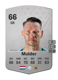 Erwin Mulder Common 66 Overall Rating