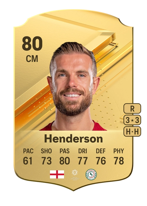 EA FC 24 Jordan Henderson 80