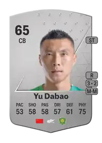 Yu Dabao Common 65 Overall Rating