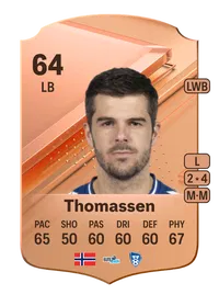 Joachim Thomassen Rare 64 Overall Rating