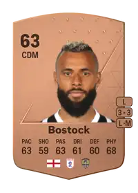 John Bostock Common 63 Overall Rating