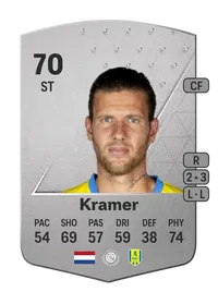 Michiel Kramer Common 70 Overall Rating