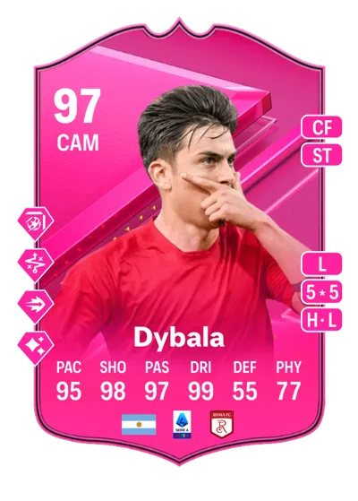 EA FC 24 Paulo Dybala FUTTIES
