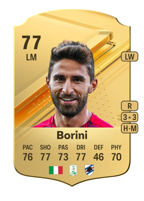 EA FC 24 Fabio Borini 77