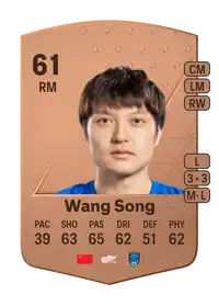 Wang Song Common 61 Overall Rating