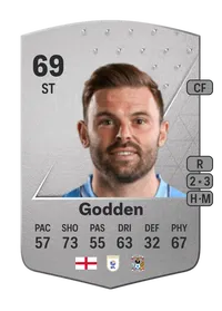 Matt Godden Common 69 Overall Rating