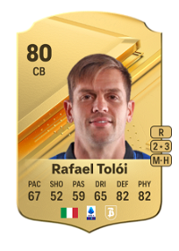 Rafael Tolói Rare 80 Overall Rating