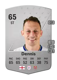 Kristian Dennis Common 65 Overall Rating