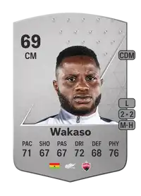 Mubarak Wakaso Common 69 Overall Rating