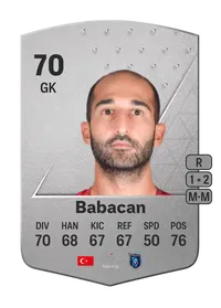 Volkan Babacan Common 70 Overall Rating