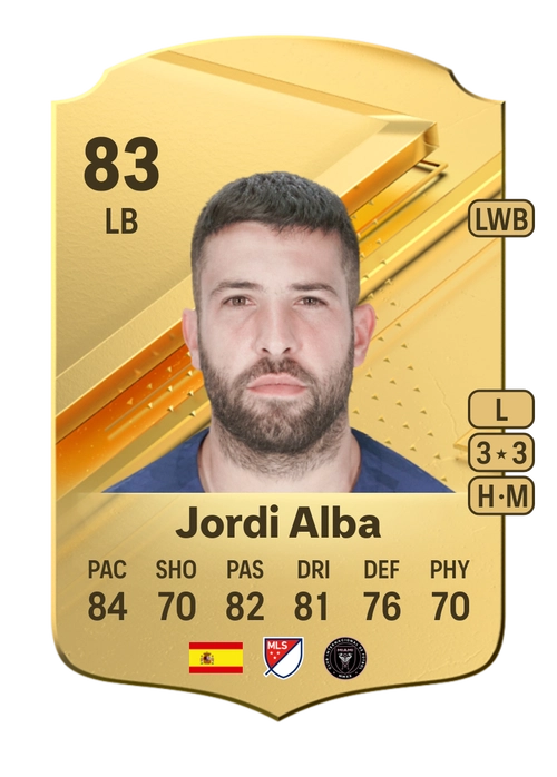 EA FC 24 Jordi Alba 83