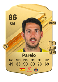 Parejo Rare 86 Overall Rating