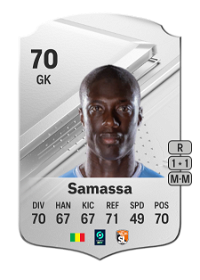 Mamadou Samassa Rare 70 Overall Rating