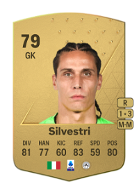 Marco Silvestri Common 79 Overall Rating