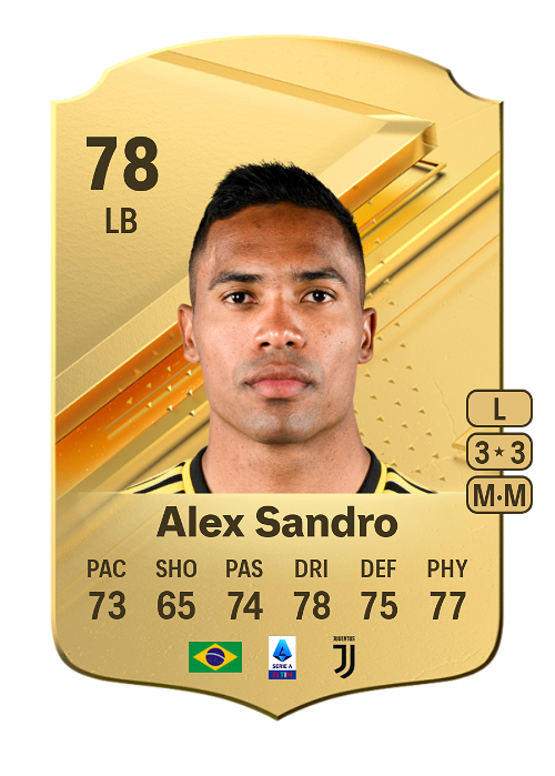 EA FC 24 Alex Sandro 78