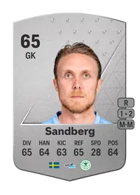 Marcus Sandberg Common 65 Overall Rating