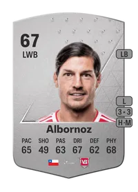 Miiko Albornoz Common 67 Overall Rating