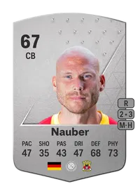 Gerrit Nauber Common 67 Overall Rating