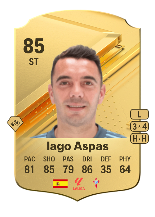 EA FC 24 Iago Aspas 85