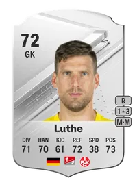 Andreas Luthe Rare 72 Overall Rating