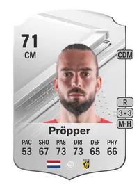 Davy Pröpper Rare 71 Overall Rating