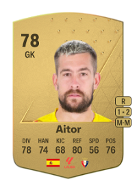 Aitor Common 78 Overall Rating