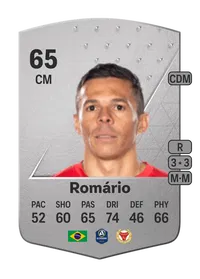 Romário Common 65 Overall Rating