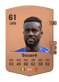 Pape N'diaye Souaré Common 61 Overall Rating