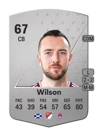 Danny Wilson Common 67 Overall Rating