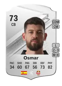 Osmar Rare 73 Overall Rating