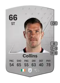 James Collins Common 66 Overall Rating