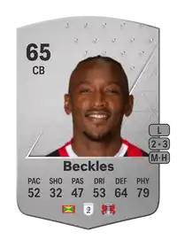 Omar Beckles Common 65 Overall Rating