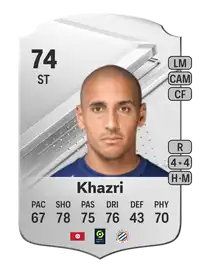 Wahbi Khazri Rare 74 Overall Rating