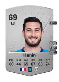 Florent Hanin Common 69 Overall Rating