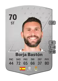 Borja Bastón Common 70 Overall Rating