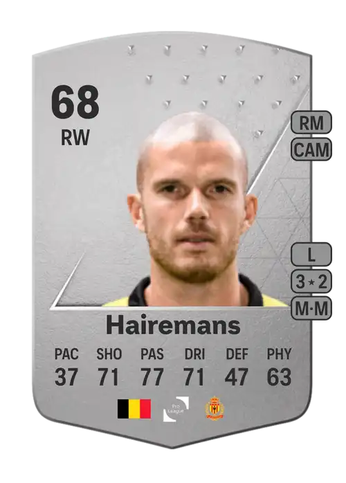 EA FC 24 Geoffry Hairemans 68