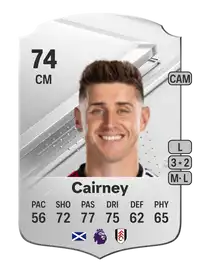 Tom Cairney Rare 74 Overall Rating