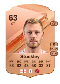 Jayden Stockley Rare 63 Overall Rating