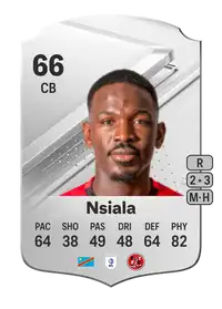 Toto Nsiala Rare 66 Overall Rating