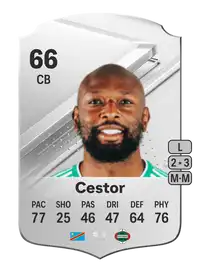 Mike Cestor Rare 66 Overall Rating