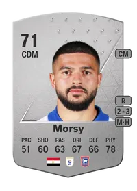 Sam Morsy Common 71 Overall Rating