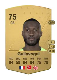 Josuha Guilavogui Common 75 Overall Rating