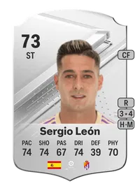 Sergio León Rare 73 Overall Rating