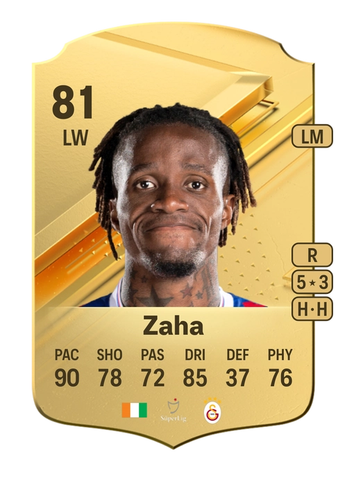 EA FC 24 Wilfried Zaha 81