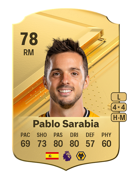 EA FC 24 Pablo Sarabia 78