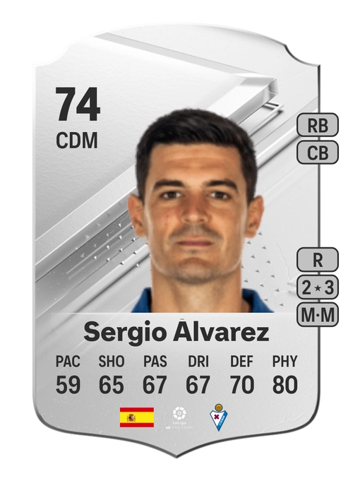 EA FC 24 Sergio Álvarez 74