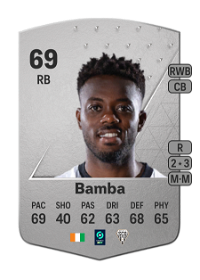 Abdoulaye Bamba Common 69 Overall Rating