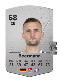 Timo Beermann Common 68 Overall Rating